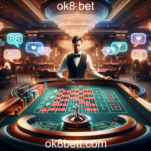 A Experiência Imersiva do Cassino Ao Vivo no ok8 bet